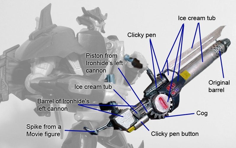 ~Transformers: Prime Dreadwing's Gun By Mykl~