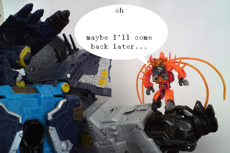 ~World's Smallest Transforming Unicron By Mykl~