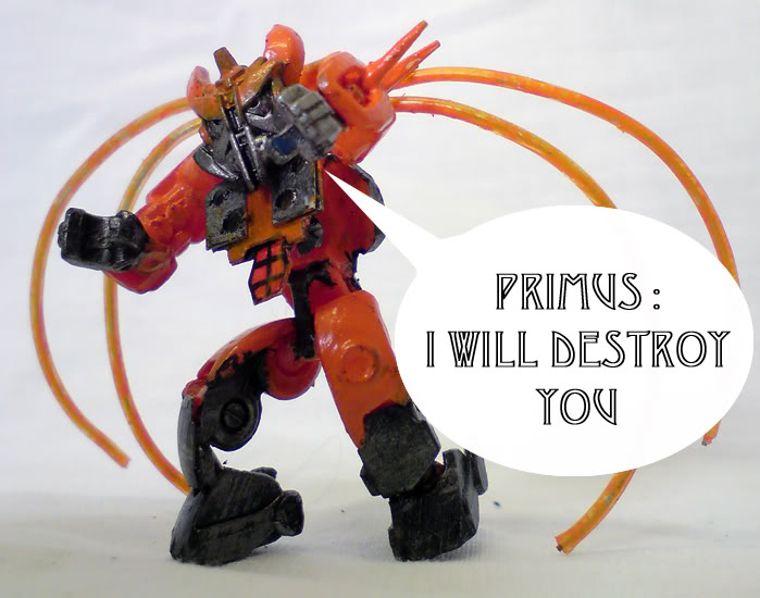 ~World's Smallest Transforming Unicron By Mykl~