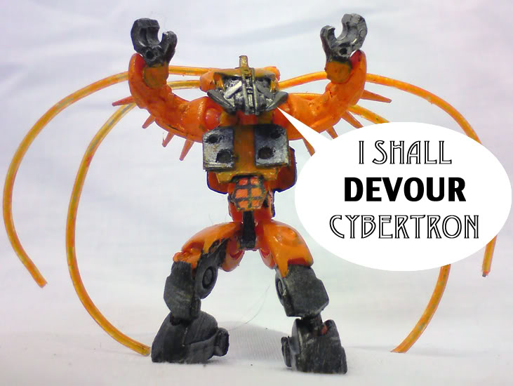 ~World's Smallest Transforming Unicron By Mykl~