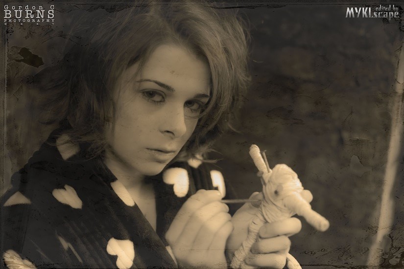 Little Girl With Doll